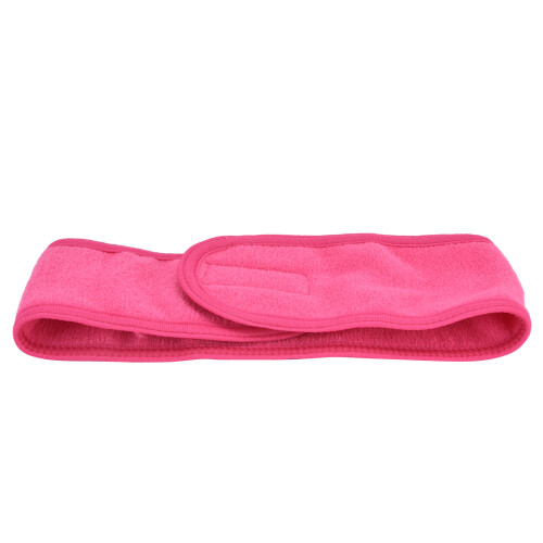 Verstellbares Gesichtstuch Badetuch Doppelseitig Rosa Haarwrap