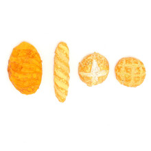 (Dollhouse Bread) 4x Puppenhaus Brot Miniatur Küche Bäckerei Lebensmittel Spielzeug