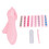 Nail Stamping Machine Kit with Glitter Stickers & File 1