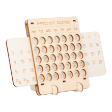 (Calender) Holz Kalender Bauset Lernspielzeug für Kinder