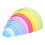 (Multi-Color) Multi-Color Wooden Stacker Puzzle 3