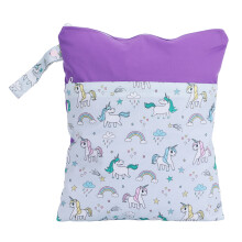 (Horse) Cartoon-Zipper-Windelbeutel Nass-Trocken-Katze