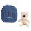 (Blue) Kinder-Schultertasche Canvas Alltagsblau 4
