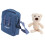 (Blue) Kinder-Schultertasche Canvas Alltagsblau 2