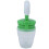 (Green/S) Silicone Baby Pacifier Feeder Teether Green/S 5