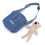 (Blue) Kinder-Schultertasche Canvas Alltagsblau 5