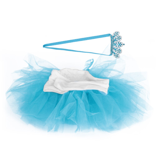 (Blue) Babyfoto-Rock Kopfschmuck Mintgrün 2