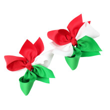 Holiday Spirit Bowknot Hair Clips, Pack of 2pcs-STYLE3