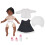 Bambola realistica pelle nera 55cm regalo bimba 1