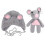 (Light Grey) Baby gebreid muis kostuum lichtgrijs 1