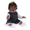 Bambola realistica pelle nera 55cm regalo bimba 4