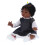 Bambola realistica pelle nera 55cm regalo bimba 2