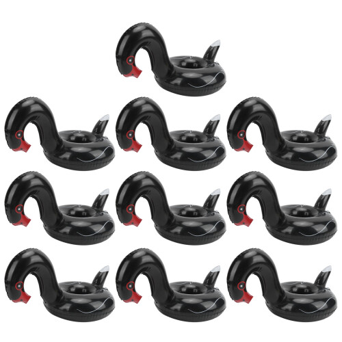 10x aufblasbare Getränkehalter portable Tier Pool Cup Floats