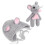 (Light Grey) Baby gebreid muis kostuum lichtgrijs 2