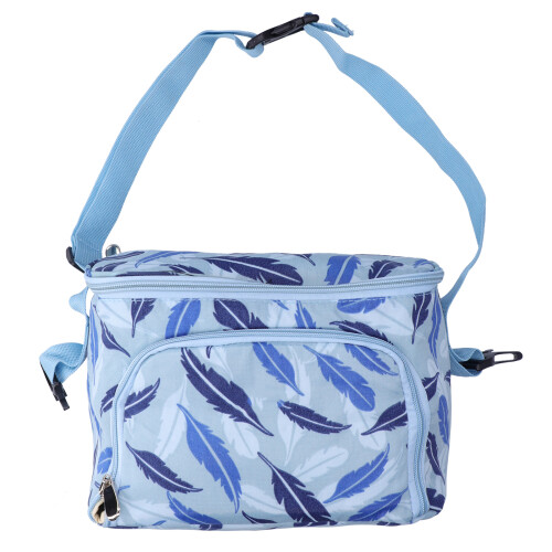 (Blue) Isolierte, wasserdichte Windeltasche, blau