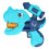(Blue) Cartoon Dinosaur Projector Toy Yellow Light Sound 1