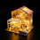 Kit Casina delle Bambole Legno con Mobili e Luce LED 3