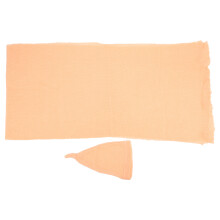 (Orange Hat + Blanket) 2x Babyfoto-Set Mohair-Hut & Decke Orange