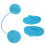 (Blue) Baby Wool Earphone Photography Props 5
