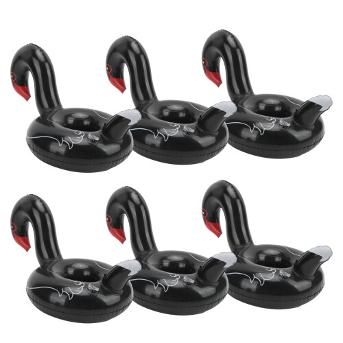 10x aufblasbare Getränkehalter portable Tier Pool Cup Floats 1