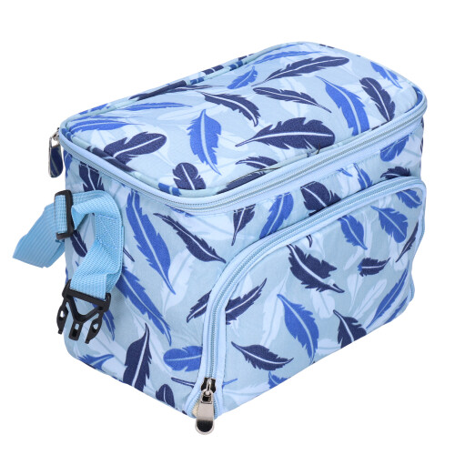 (Blue) Isolierte, wasserdichte Windeltasche, blau 2