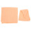 (Orange Hat + Blanket) 2Pcs Mohair Baby Props Orange 2