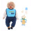 55cm Reborn-Puppe Junge mit Flasche und Schnuller 1