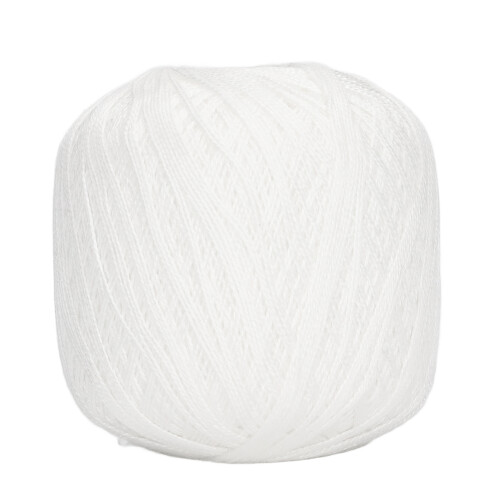 Comfortable Soft White Crochet Thread - Anti Shrinkage & Pilling