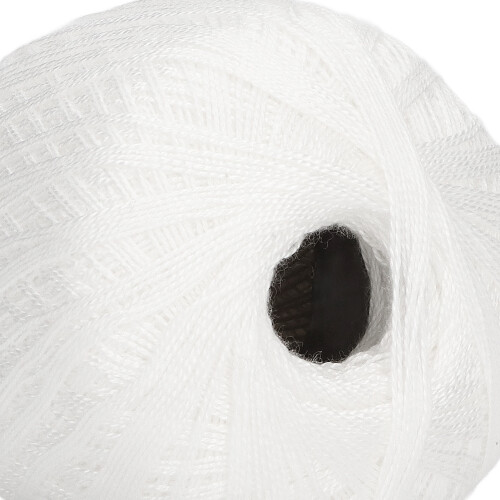 Comfortable Soft White Crochet Thread - Anti Shrinkage & Pilling 2