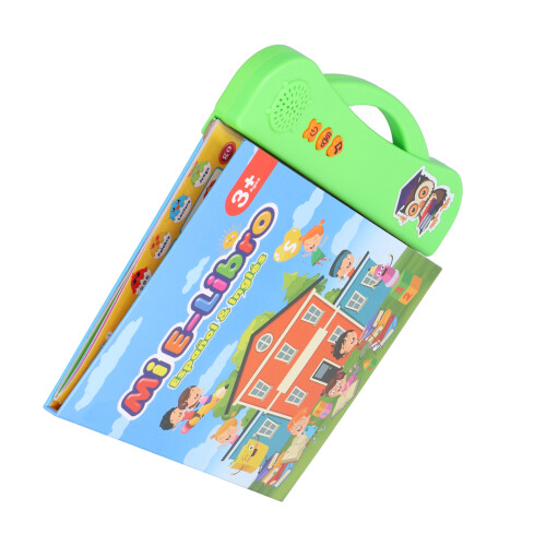 (Green) Spaans-Engels kinderleesmachine met eBook, groen 1
