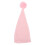 (Pink) Langschwanz-Pompon-Babyhut, 0-1 Monat, Hellbraun 1