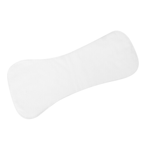 (White) Wiederverwendbare 4-Schichten-Stoffwindel weiß