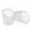 2x Baby Messbecher Transparent mit Skala, geruchlos 3