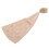 (Light Tan) Langschwanz-Pompon-Babyhut, 0-1 Monat, Hellbraun 4