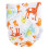 (Giraffe) Waschbare Stoffwindel Baby Baumwolle Wiederverwendbar Giraffe 3