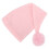 (Pink) Langschwanz-Pompon-Babyhut, 0-1 Monat, Hellbraun 5