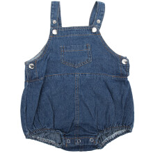 (Blue 73cm) Unisexer Baumwollloser Bodysuit für Neugeborene Blau 73cm