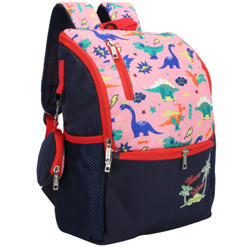 (Pink) Kinder Dinosaurier-Rucksack süß Dunkelblau 1