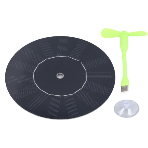 Kleiner USB-Auto-Lüfter 5W 160mm Monokristallin 1