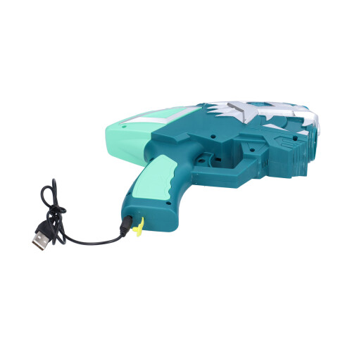 (Green) Blasenmaschine-USB-Karikatur-Projektion 1