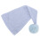 (Light Blue) Langschwanz-Pompon-Babyhut, 0-1 Monat, Hellbraun 5