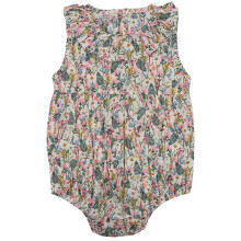 (Apricot 90cm) Neugeborener Baby-Overall Sommer ärmellos mit Blumen Schwarz 73cm
