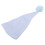 (Light Blue) Langschwanz-Pompon-Babyhut, 0-1 Monat, Hellbraun 2