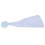 (Light Blue) Langschwanz-Pompon-Babyhut, 0-1 Monat, Hellbraun 3