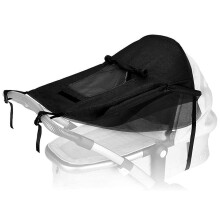 Universal Pushchair Sun Sail with Viewing Window and Wide Shade