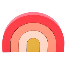 (Red) Blocchi Impilabili Colorati Gioco Educativo