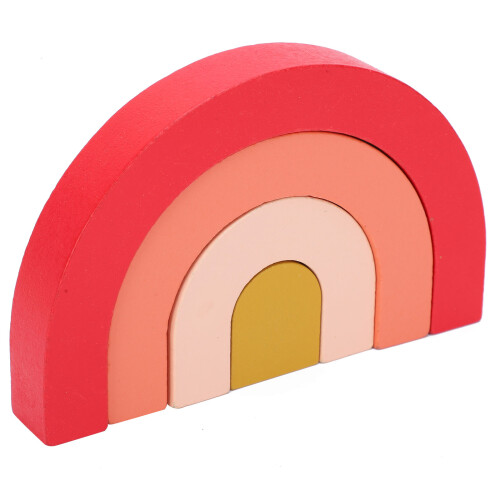 (Red) Blocchi Impilabili Colorati Gioco Educativo 1