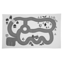 (Deep Forest Track) Opvouwbaar Baby Speelmat Weg Track Loopmat