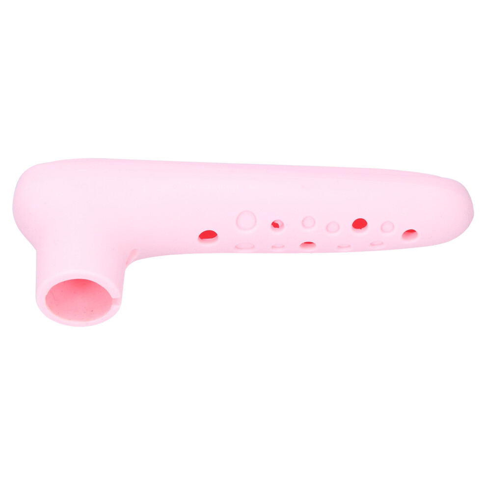 (Pink) Silicone Door Handle Cover Anti-Collision Anti-Static Beig 604725256812