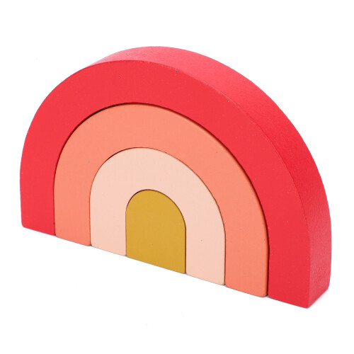 (Red) Blocchi Impilabili Colorati Gioco Educativo 2